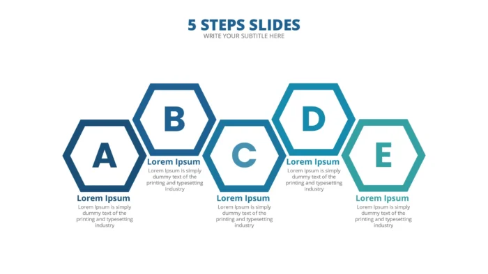 5 STEPS Slides x 20 Styles - PPT Central