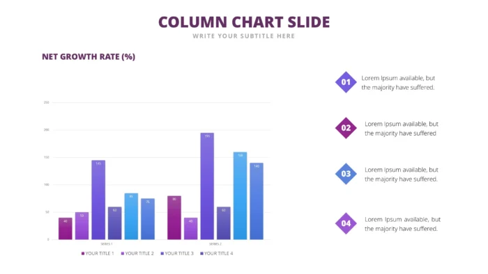 Simple Sliding Chart Chart Slides Template x 36 Styles - PPT Central