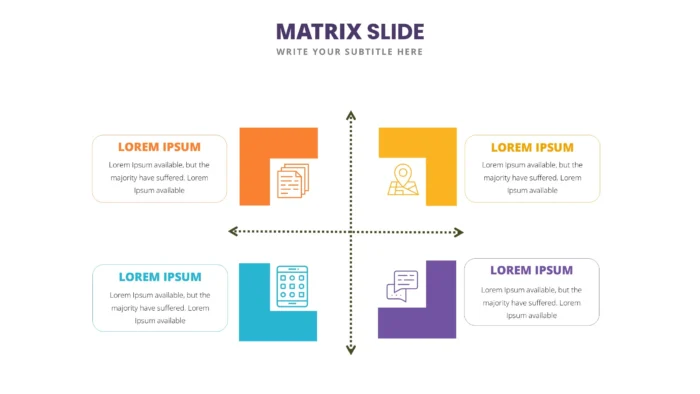 Matrix Slides x 20 Styles